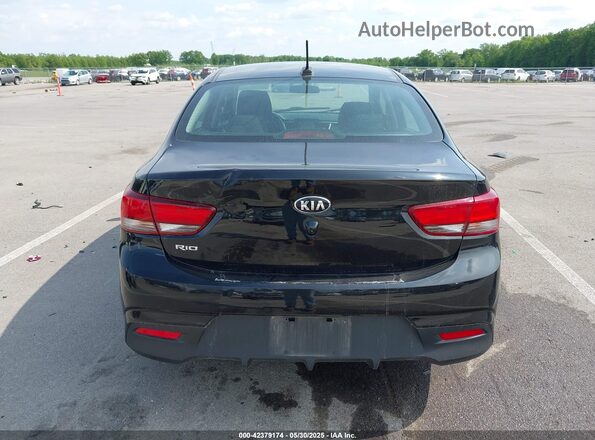 3KPA24AD9LE274316 2020 KIA RIO Black 