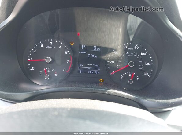 3KPA24AD9LE274316 2020 KIA RIO Black Հետևի նստատեղերի տեսք