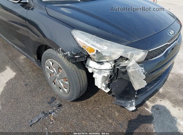 3KPA24AD9LE274316 2020 KIA RIO Black Դիմացի տեսք
