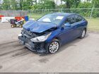 2020 Hyundai Accent Sel Синий vin: 3KPC24A62LE125739
