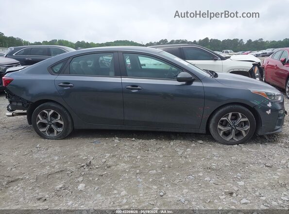 3KPF24AD0ME279637 2021 KIA FORTE Серый Вид задней части салона