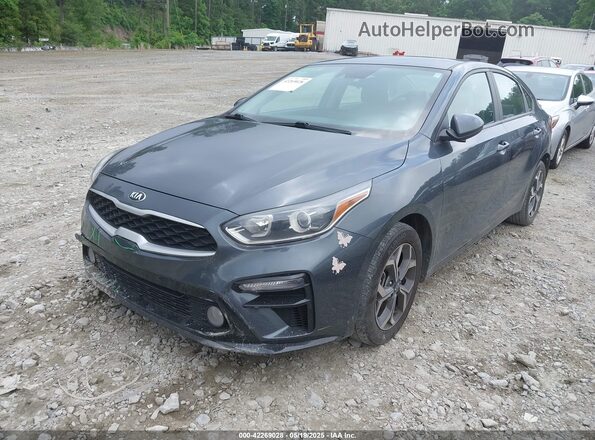 3KPF24AD0ME279637 2021 KIA FORTE Серый Передняя левая четверть