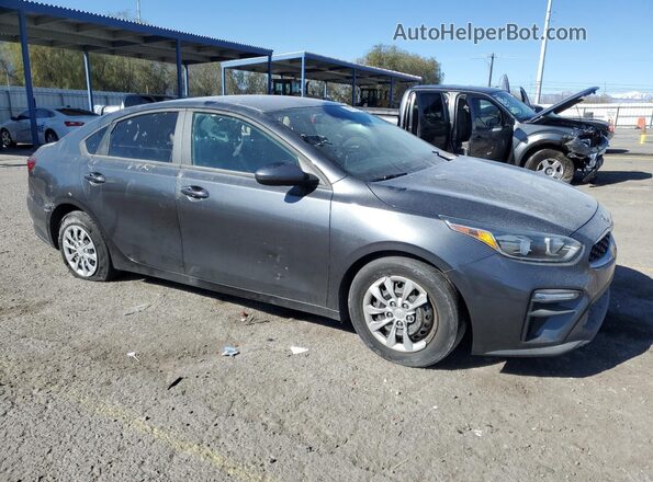 3KPF24AD7ME403970 2021 KIA FORTE Серый Передняя правая четверть