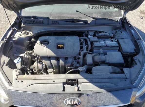 3KPF24AD7ME403970 2021 KIA FORTE Серый Вид задней части салона