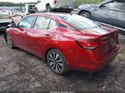 2021 Nissan Sentra Sv Xtronic Cvt Бордовый vin: 3N1AB8CV3MY262680