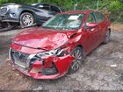 2021 Nissan Sentra Sv Xtronic Cvt Бордовый vin: 3N1AB8CV3MY262680