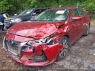 2021 Nissan Sentra Sv Xtronic Cvt Бордовый vin: 3N1AB8CV3MY262680