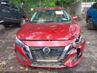 2021 Nissan Sentra Sv Xtronic Cvt Бордовый vin: 3N1AB8CV3MY262680