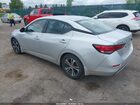 2021 Nissan Sentra Sv Xtronic Cvt Серебряный vin: 3N1AB8CVXMY323412