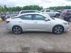 2021 Nissan Sentra Sv Xtronic Cvt Серебряный vin: 3N1AB8CVXMY323412