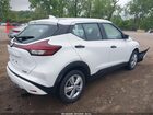 2021 Nissan Kicks S Xtronic Cvt Белый vin: 3N1CP5BV1ML471567