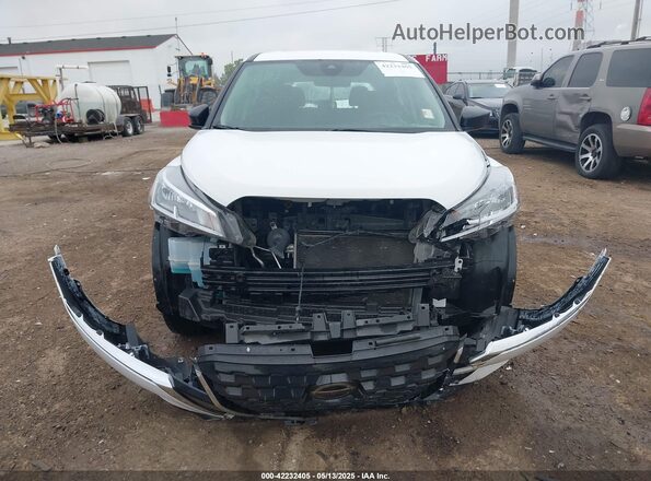 3N1CP5BV1ML471567 2021 NISSAN KICKS Белый Вид щитка приборов