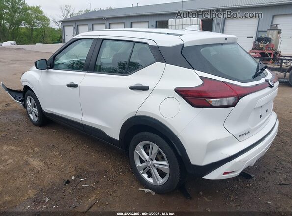 3N1CP5BV1ML471567 2021 NISSAN KICKS Белый Задняя левая четверть