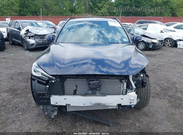 3PCAJ5FB1SF107702 2025 INFINITI QX50 Синий Вид щитка приборов