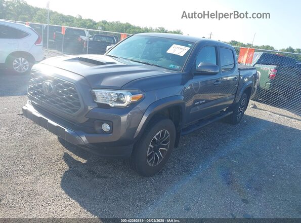3TYCZ5AN4MT012072 2021 TOYOTA TACOMA Gray Передня ліва чверть