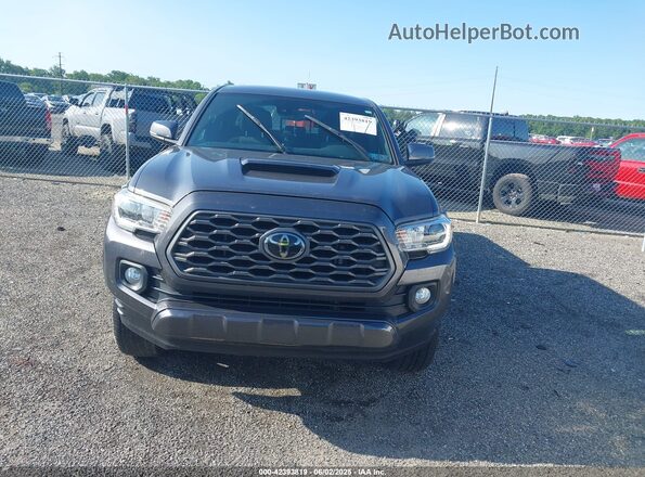 3TYCZ5AN4MT012072 2021 TOYOTA TACOMA Gray Вид щитка приладів