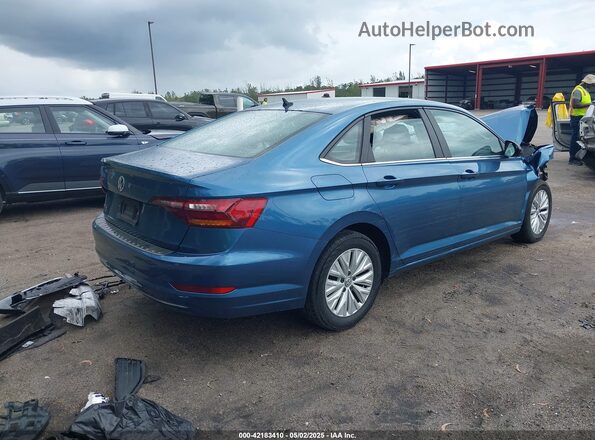 3VWC57BU3KM166906 2019 VOLKSWAGEN JETTA Blue უკანა მარჯვენა