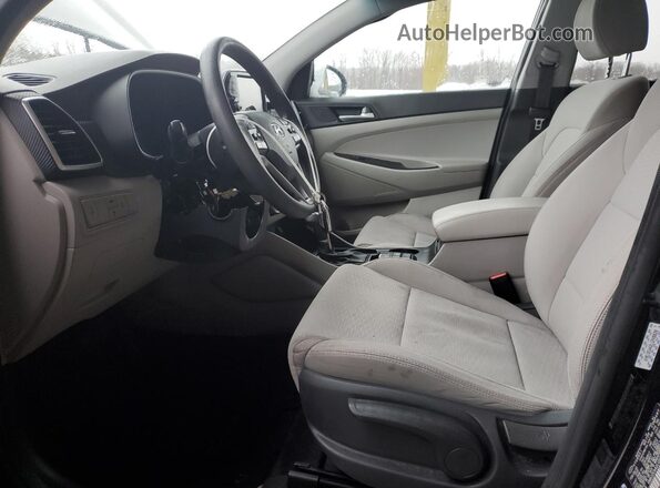 KM8J2CA42LU248020 2020 HYUNDAI TUCSON Черный Вид салона спереди