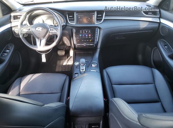 3PCAJ5M39KF144444 2019 INFINITI QX50 Белый Вид панели приборов