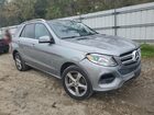 2016 Mercedes-benz Gle 350 4matic Silver vin: 4JGDA5HB6GA695506