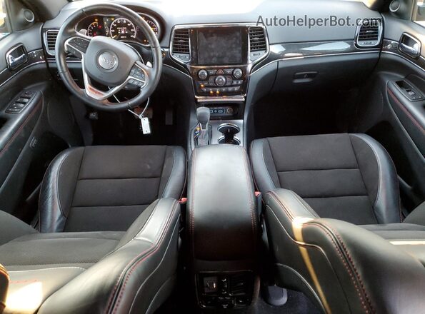 1C4RJFLT6MC502920 2021 JEEP GRAND Черный Вид панели приборов