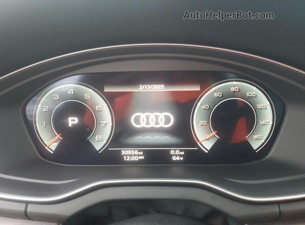 WA1BAAFY6M2114520 2021 AUDI Q5 Угольный Вид щитка приборов