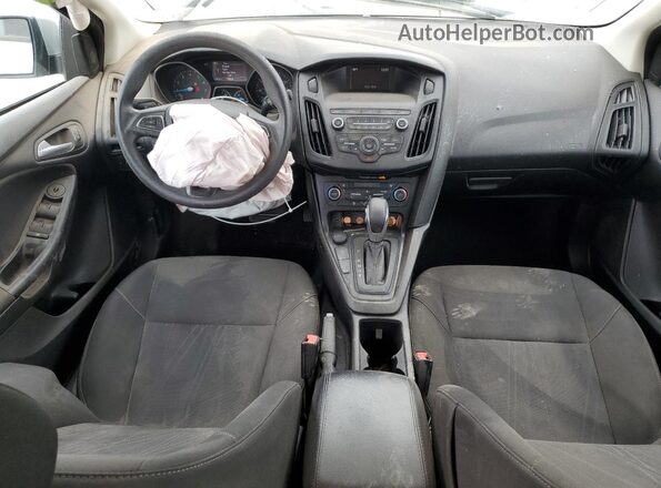 1FADP3FE2JL302719 2018 FORD FOCUS Серебряный Вид панели приборов