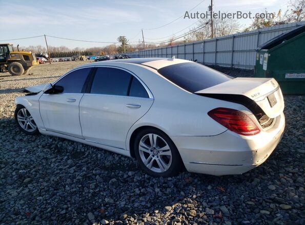 WDDUG8FB5HA313822 2017 MERCEDES-BENZ S Белый Задняя левая четверть