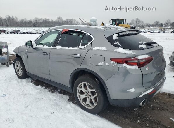 ZASPAKAN4M7D18791 2021 ALFA ROMEO STELVIO Серый Задняя левая четверть