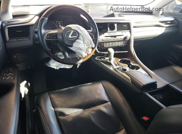 2T2ZZMCA7HC064882 2017 LEXUS RX Черный Вид панели приборов