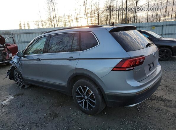 3VV2B7AX4MM071617 2021 VOLKSWAGEN TIGUAN Silver Հետևի ձախ