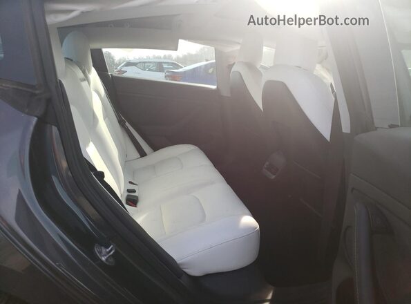 5YJ3E1EB8MF032510 2021 TESLA MODEL Серый Вид задних сидений