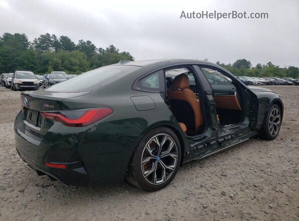 WBY33AW00RFS09877 2024 BMW I4 Green უკანა მარჯვენა
