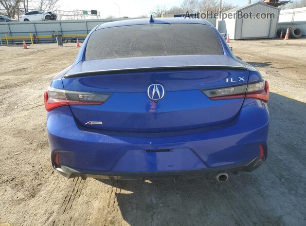 19UDE2F83LA000246 2020 ACURA ILX Синий Вид сзади