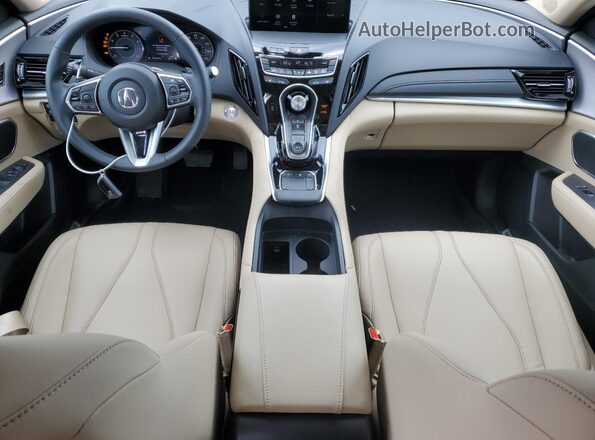 5J8TC2H38PL010946 2023 ACURA RDX Черный Вид панели приборов