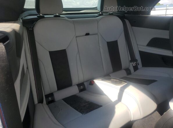 WBS33BA03NCK92918 2022 BMW M4 Белый Вид задних сидений