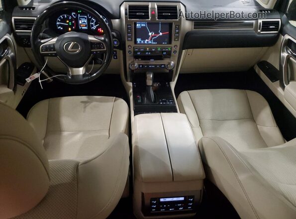 JTJAM7BX6L5265134 2020 LEXUS GX Синий Вид панели приборов