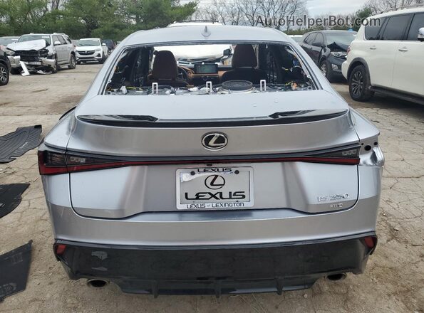 JTHBZ1E29R5037125 2024 LEXUS IS Серебряный Вид сзади