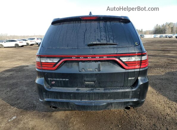 1C4RDJDG7LC106683 2020 DODGE DURANGO Black Widok z tyłu