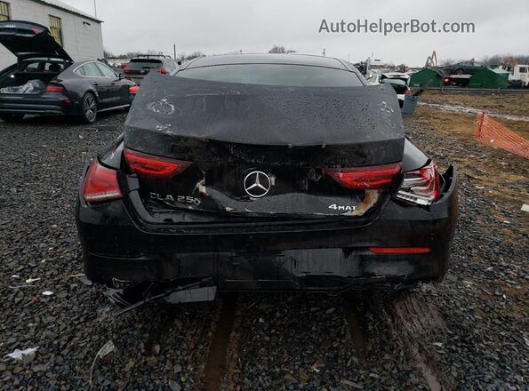 W1K5J4HB0MN191188 2021 MERCEDES-BENZ CLA-CLASS Черный Вид сзади