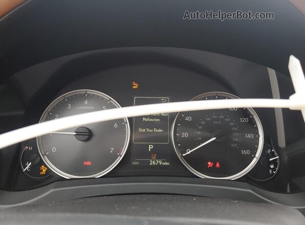 JTHBZ1E29R5037125 2024 LEXUS IS Серебряный Вид щитка приборов