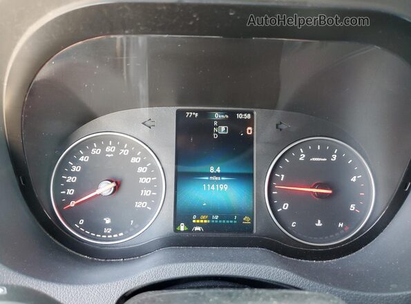 W1Z4EFVY7LP229198 2020 MERCEDES-BENZ SPRINTER Black Вид задніх сидінь