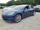 2020 Tesla Model 3 Blue vin: 5YJ3E1EB1LF648094
