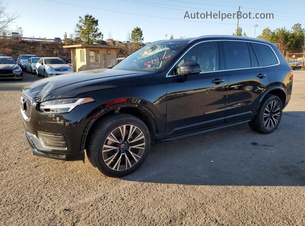YV4A221K1L1554153 2020 VOLVO XC90 Black წინა მარცხენა ხედი სამი მეოთხედიდან
