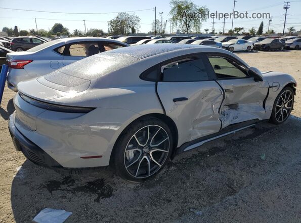 WP0AA2Y16PSA13881 2023 PORSCHE TAYCAN Серый Задняя правая четверть