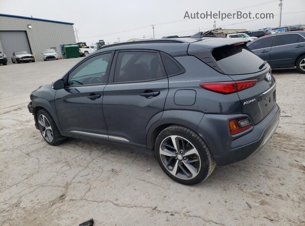 KM8K53A5XKU381496 2019 HYUNDAI KONA Серый Задняя левая четверть