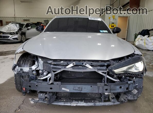 ZARFAMBN7K7602594 2019 ALFA ROMEO GIULIA Серебряный Вид спереди