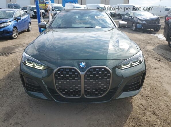 WBA63AT01NCK16400 2022 BMW M4 Green Widok z przodu