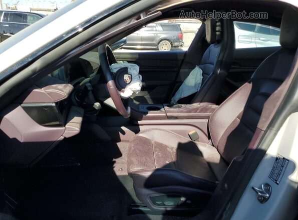 WP0AA2Y16PSA13881 2023 PORSCHE TAYCAN Серый Вид салона спереди