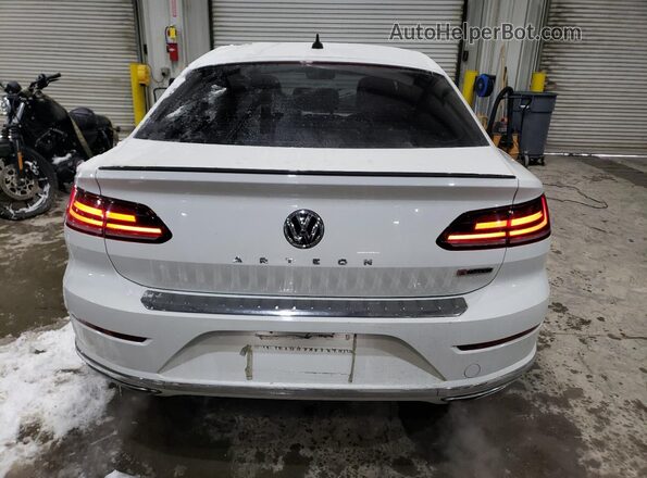 WVWBR7AN8KE008564 2019 VOLKSWAGEN ARTEON White Widok z tyłu